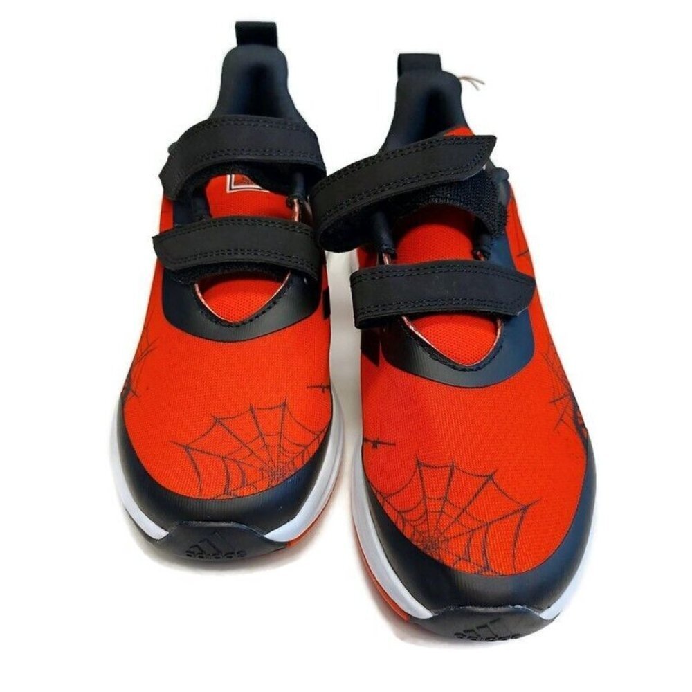 Adidas X Marvel Spider-Man Fortarun Shoes GZ0656 Youth Size 4.5 Womens Size 6 - Picture 6 of 9